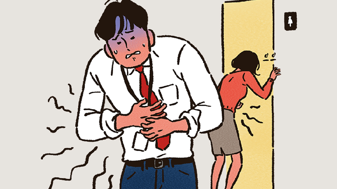 복통과 설사가 잦다면 과민성 장증후군 의심!