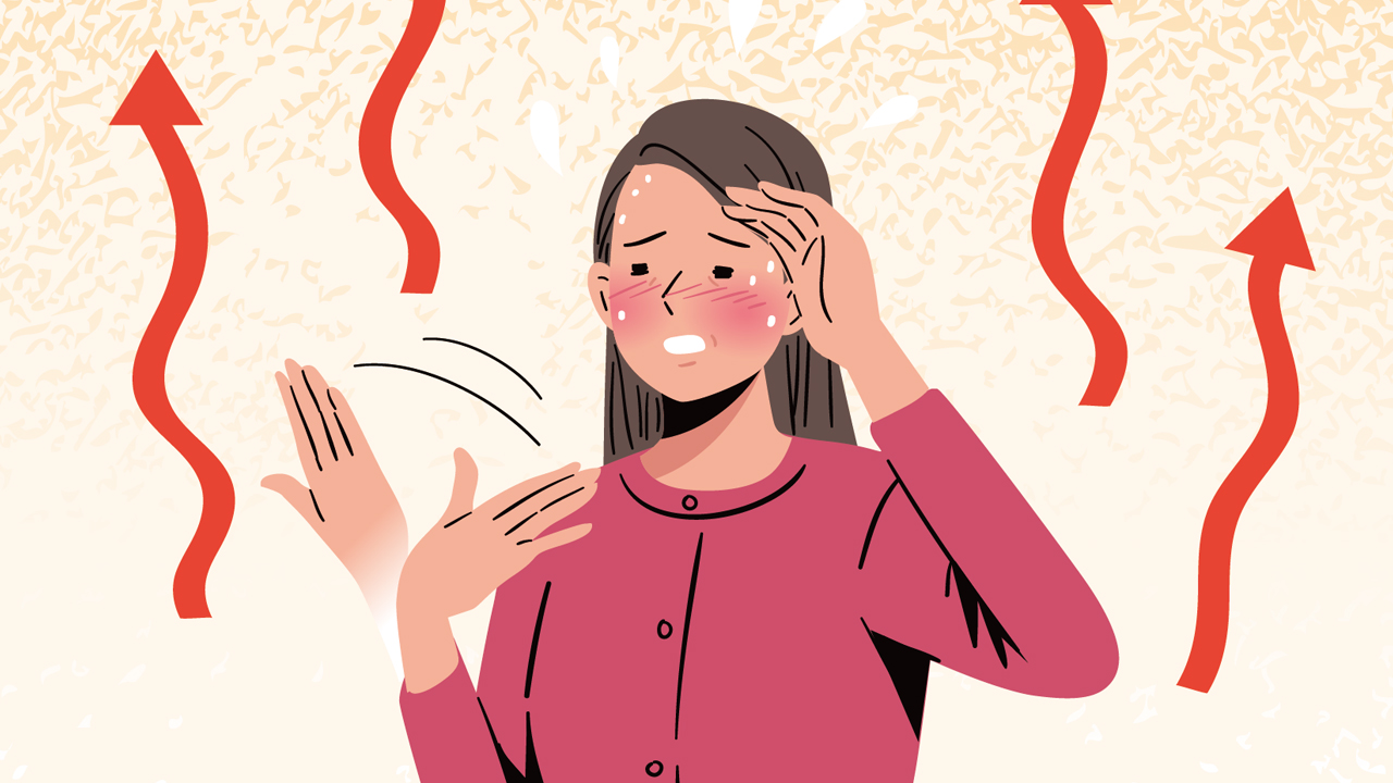 얼굴이 화끈화끈~갱년기 장애, 한의치료로 극복하세요!