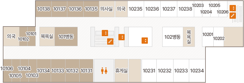 10F 층별안내도