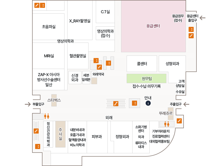 1F 층별안내도