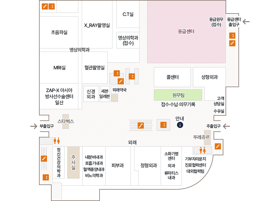 1F 층별안내도