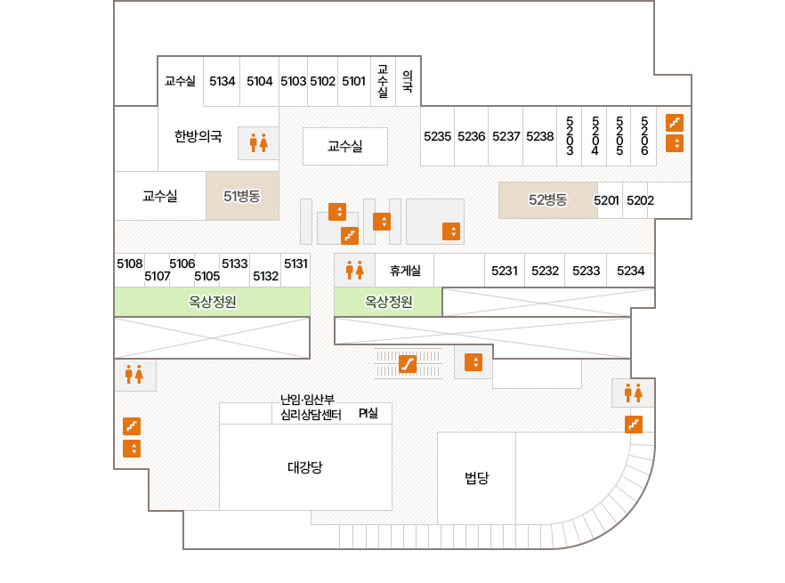 5F 층별안내도