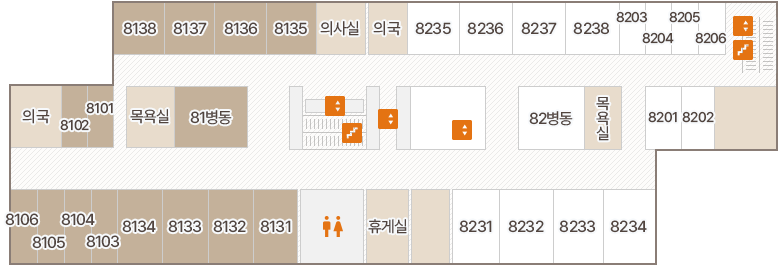8F 층별안내도