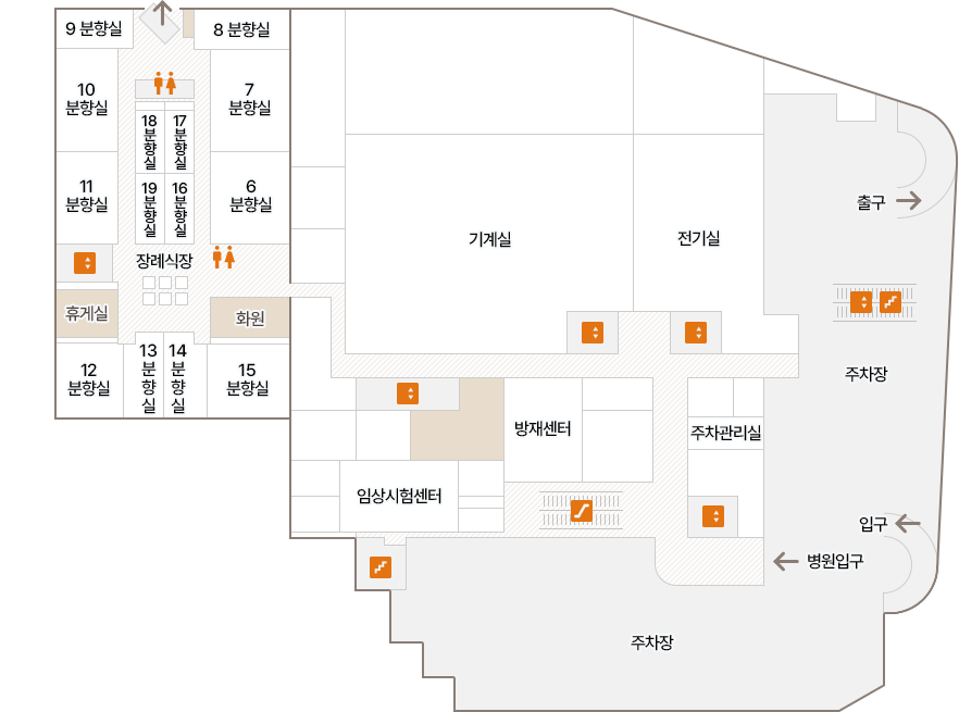 B2F 층별안내도